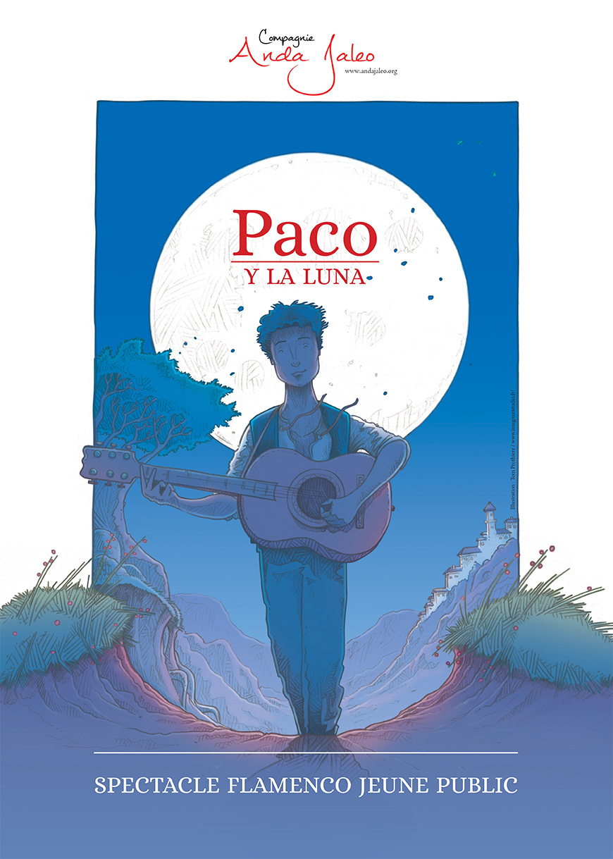 Paco y la luna Paco spectacle jeune public abbaye de Reigny