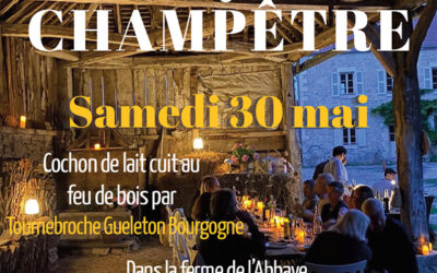 Banquet champêtre à la ferme